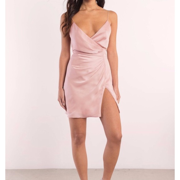 Tobi Dresses & Skirts - Krish Satin Wrap Dress Tobi Dresses & Skirts - Krish Satin Wrap Dress